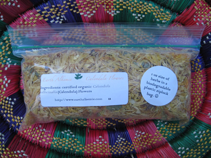 Earth Alkemie's calendula